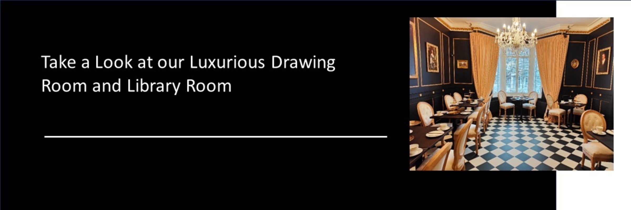 library-room- The Drawing Room and Library Room available for functions at The Clifton South Shields
